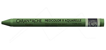 CARAN D’ACHE NEOCOLOR II WATERCOLOUR CRAYON MOSS GREEN 225