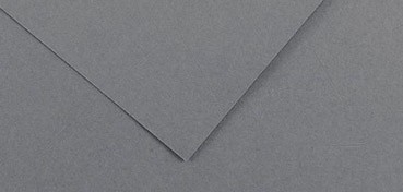 CANSON COLORLINE CARTA LISCIA FINE 220 G GRIGIO SCURO