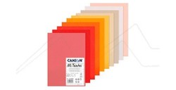 CANSON MI-TEINTES CONFEZIONE 10 FOGLI 160 G TONALITÀ CALDE