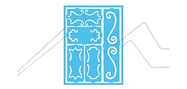 DECOART SELF-ADHESIVE STENCIL DECORATED EDGES DCPS 05