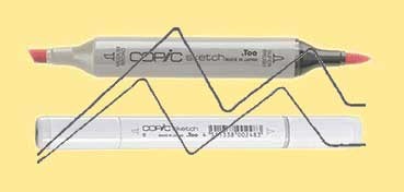 COPIC SKETCH MARKER CANARY YELLOW Y02