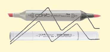 COPIC SKETCH MARKER PALE YELLOW Y11
