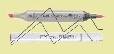 COPIC SKETCH MARKER YELLOW GREEN YG03