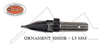 BRAUSE ORNAMENT NIBS FOR TITLES 1.5 MM