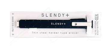 SEED SLENDY PLUS ULTRA THIN-STEEL ERASER HOLDER 2.2 MM BLACK