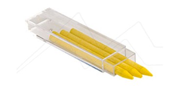 KAWECO PACK OF 3 LEAD REFILLS 5.6 MM YELLOW