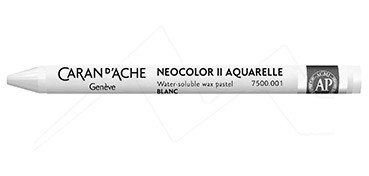 CARAN D´ACHE NEOCOLOR II WATER-SOLUBLE WAX PASTEL WHITE 001