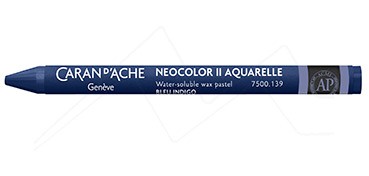 CARAN D´ACHE NEOCOLOR II WASSERVERMALBARE WACHSPASTELLE INDIGO BLUE 139
