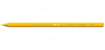 CARAN D´ACHE SUPRACOLOR SOFT WATER-SOLUBLE PENCIL YELLOW 010