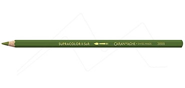 CARAN D´ACHE SUPRACOLOR SOFT WATER-SOLUBLE PENCIL OLIVE GREEN 018
