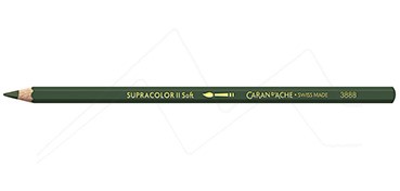 CARAN D´ACHE SUPRACOLOR SOFT WATER-SOLUBLE PENCIL OLIVE BLACK 019