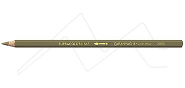CARAN D´ACHE SUPRACOLOR SOFT WATER-SOLUBLE PENCIL OLIVE BROWN 039
