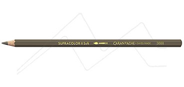 CARAN D´ACHE SUPRACOLOR SOFT WATER-SOLUBLE PENCIL VANDYCKE BROWN 045