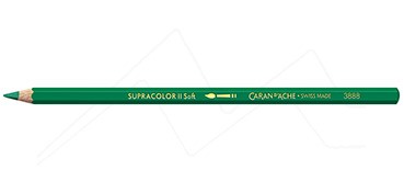 CARAN D´ACHE SUPRACOLOR SOFT WATER-SOLUBLE PENCIL EMERALD GREEN 210