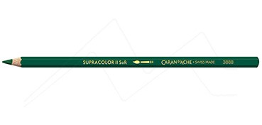 CARAN D´ACHE SUPRACOLOR SOFT WATER-SOLUBLE PENCIL DARK GREEN 229