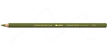 CARAN D´ACHE SUPRACOLOR SOFT WATER-SOLUBLE PENCIL OLIVE 249