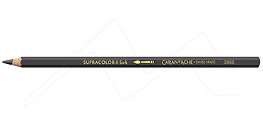 CARAN D´ACHE SUPRACOLOR SOFT WATER-SOLUBLE PENCIL CHARCOAL GREY 409