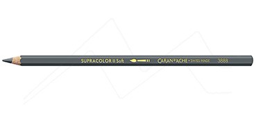 CARAN D´ACHE SUPRACOLOR SOFT WATER-SOLUBLE PENCIL SLATE GREY 495