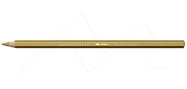 CARAN D´ACHE SUPRACOLOR SOFT WATER-SOLUBLE PENCIL GOLD 499