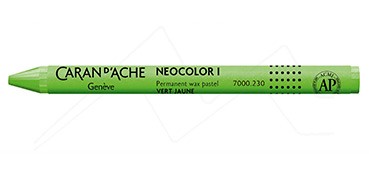 CARAN D´ACHE NEOCOLOR I WASSERFESTE WACHSPASTELLE YELLOW GREEN (BP) 230
