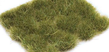 VALLEJO SCENERY SELF-ADHESIVE VEGETATION FOR MODELS & MINIATURES - WILD TUFT - DRY GREEN