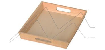 ARTEMIO WOODEN TRAY WITH HANDLES FOR DECORATION