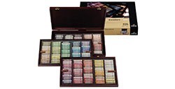 REMBRANDT SCATOLA LEGNO PASTELLI 225 COLORI ASSORTITI