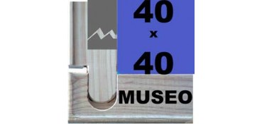 MUSEO KEILRAHMEN (LEISTENBREITE 60 X 22) 40 X 40