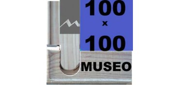 MUSEO KEILRAHMEN (LEISTENBREITE 60 X 22) 100 X 100