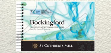 BOCKINGFORD SPIRAL PAD 300 G 12 SHEETS COLD PRESSED (NOT)