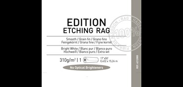CANSON INFINITY EDITION ETCHING RAG ROLL 310 G 100% COTTON