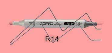 COPIC CIAO MARKER LIGHT ROUSE R14
