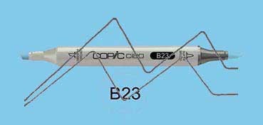 COPIC CIAO MARKER PHTHALO BLUE B23