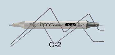 COPIC CIAO MARKER COOL GREY C2