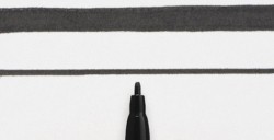SAKURA ROTULADOR PEN - TOUCH PERMANENTE NEGRO