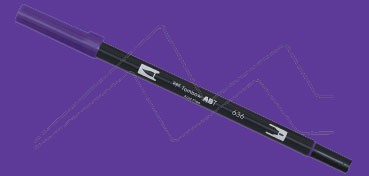 TOMBOW DUAL TIP BRUSH PEN IMPERIAL PURPLE NO. 636