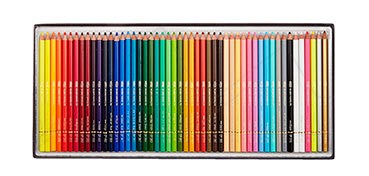 HOLBEIN SET OF 50 COLOURED PENCILS