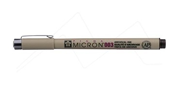 SAKURA PIGMA MICRON FINELINER STIFT 003 (0.15 MM) SEPIA