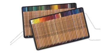 LYRA REMBRANDT AQUARELL METAL BOX SET OF 72 ASSORTED WATER-SOLUBLE COLOURED PENCILS