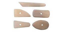 SET DI SPATOLE PER ARGILLA 5 PEZZI