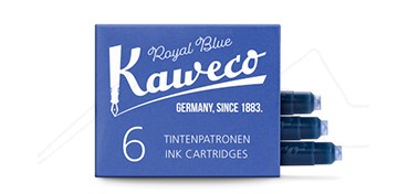KAWECO TINTENPATRONEN ROYAL BLUE