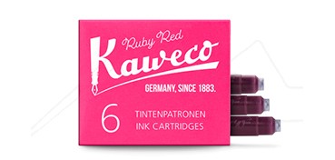 KAWECO INK CARTRIDGES RUBY RED