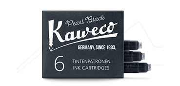 KAWECO INK CARTRIDGES PEARL BLACK