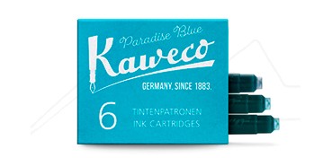 KAWECO INK CARTRIDGES PARADISE BLUE