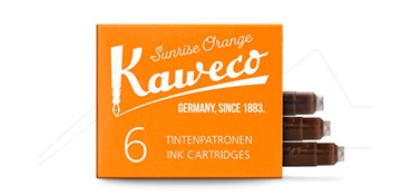 KAWECO INK CARTRIDGES SUNRISE ORANGE
