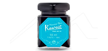 KAWECO INK BOTTLE FOR FOUNTAIN PEN PARADISE BLUE