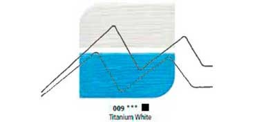 DALER ROWNEY GRADUATE OIL PAINT TITANIUM WHITE NO. 009