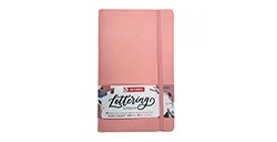 ART CREATION NOTEBOOK LETTERING ROSA 140 G - 80 HOJAS