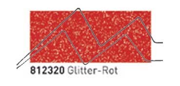 JAVANA KONTURENFARBE SEIDENMALEREI GLITTER RED 20 ML RFA-K812320SB