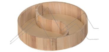 ARTEMIO YIN-YANG WOODEN TRAY FOR DECORATION